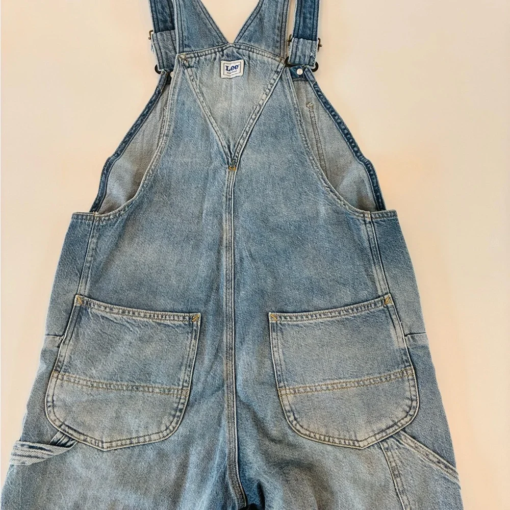 Lee Light Blue Denim Bib Overalls - Picture 4 of 4